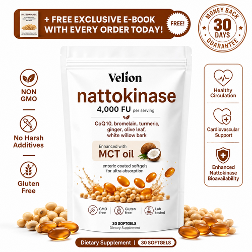 Nattokinase 4,000 FU Potency with MCT Oil